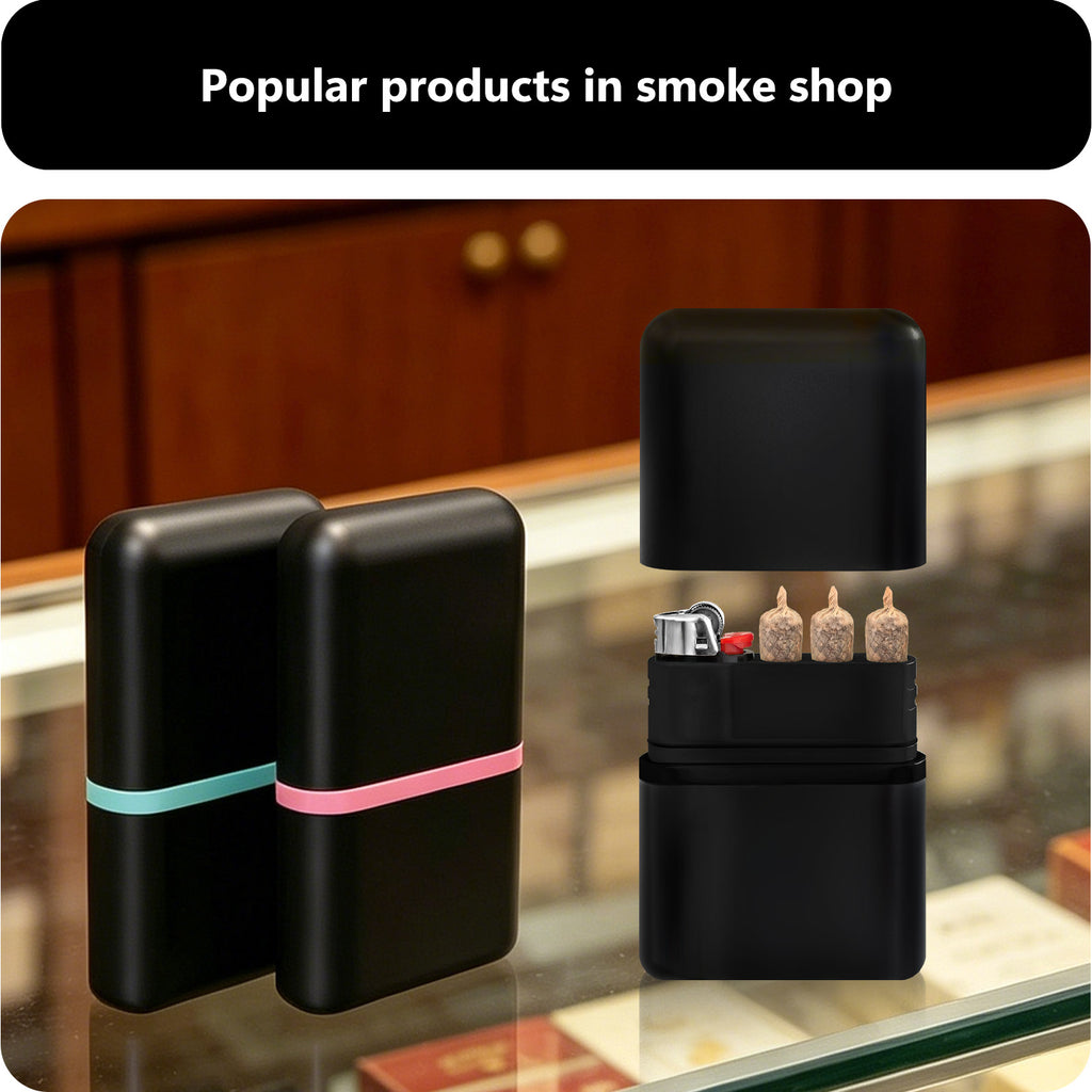 Smell Proof King Size Pre Roll Cone Holder Case