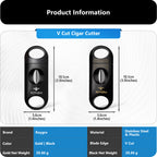 V Cut Cigar Cutter
