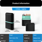 Smell Proof King Size Pre Roll Cone Holder Case