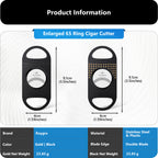 Enlarged 65 Ring Cigar Cutter