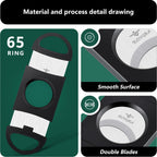 Enlarged 65 Ring Cigar Cutter