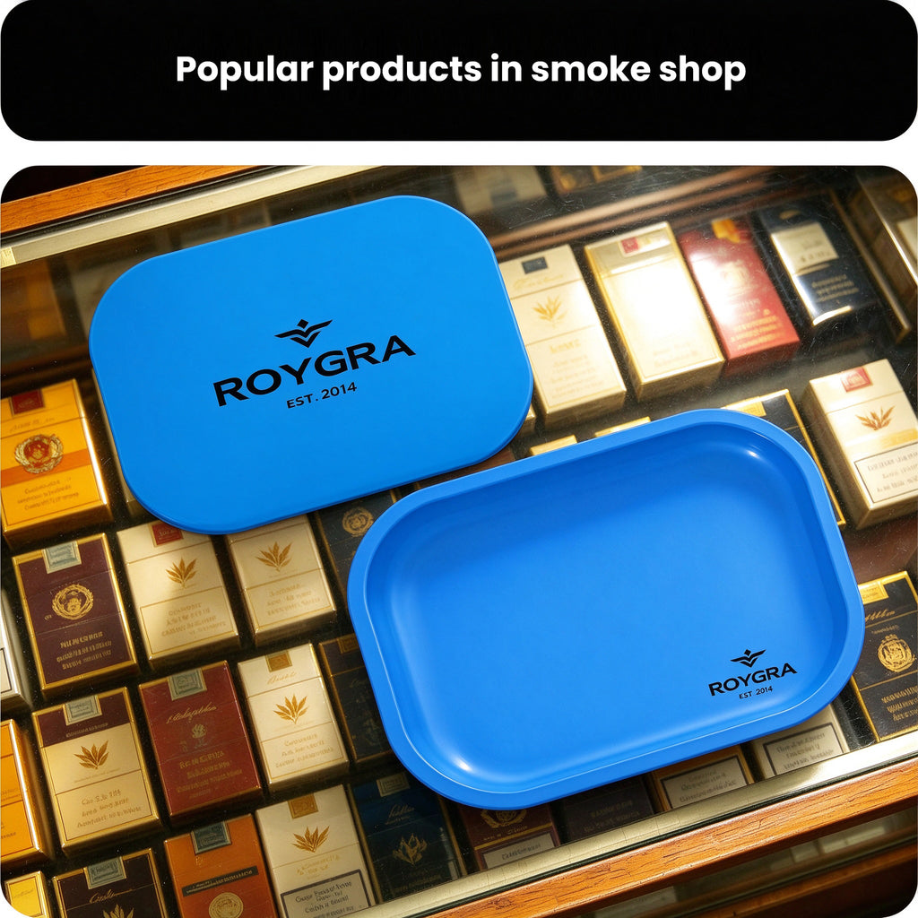 Metal Rolling Tray+PVC Soft Magnetic Lid – roygra